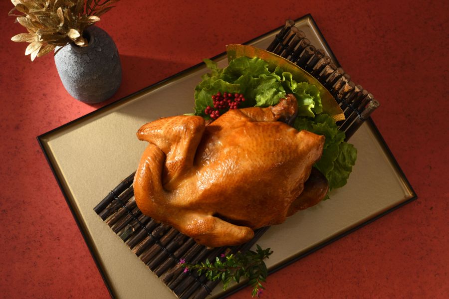 燻味雙寶雞(全雞不切） 年菜,年菜外帶,年菜推薦,過年餐廳