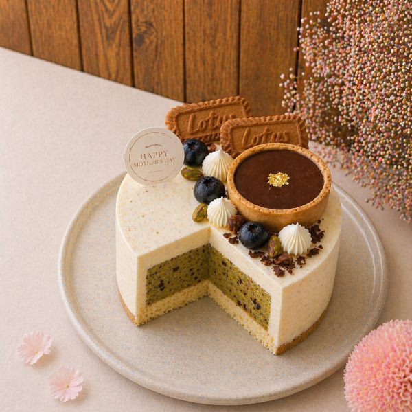 2026母親節蛋糕5吋_給媽媽的一點甜(香草鮮奶+杜拜巧克力)預購_如需加購產品請於優惠加購區選購勿選滿額購 母親節蛋糕, 冰淇淋蛋糕, 手工冰淇淋蛋糕, 義式冰淇淋, 冰淇淋, haagendazs, 手工蛋糕, 客製化蛋糕