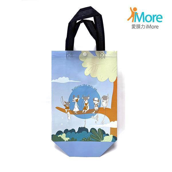 【設計師款-白鹿夢】保冷袋-500袋 愛膜力,保冷袋,公版保冷袋,外帶袋,飲料袋,甜點包裝袋,鋁箔保冷袋,OPP保冷袋,餐飲包裝,外帶包裝,品牌包裝袋