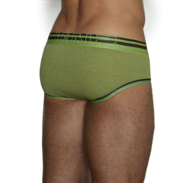 【C-IN2】Zen Mid Rise Brief Evan Green Heather Zen, Cin2, C-in2