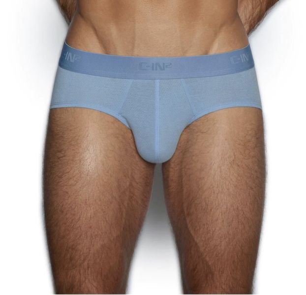 【C-IN2】Active Low Rise Brief Brooks Blue C-in2 Active Low Rise Brief Brooks Blue