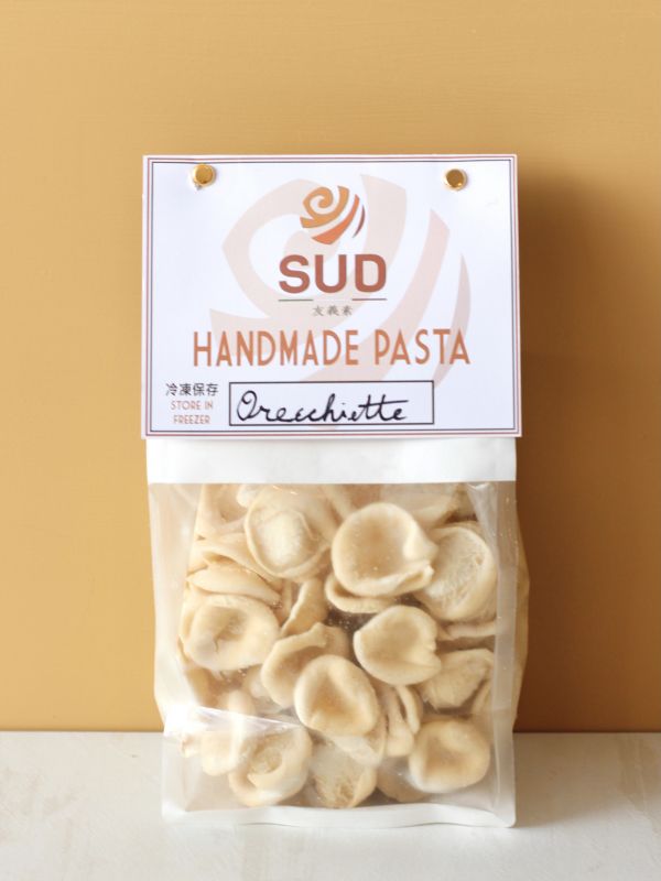 SUD HANDMADE ORECCHIETTE PASTA ORECCHIETTE, PASTA, HANDMADE, FRESH, SOUTH ITALY, VEGETARIAN, VEGAN