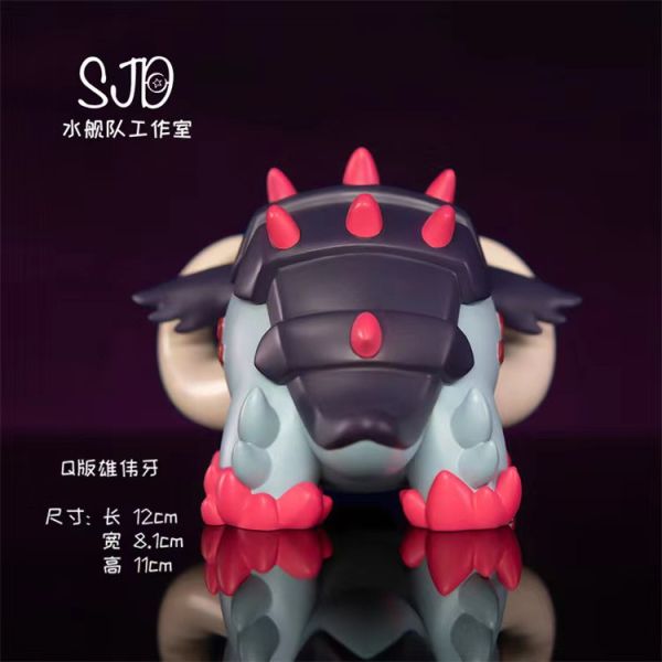 【GK預購】水艦隊 Q版雄偉牙｜寶可夢 GK,GK模型,GK公仔,GK雕像,GK預購,GK現貨,模型,公仔,手辦,水艦隊,Q版雄偉牙,寶可夢,SCC,SCC玩具屋,希模型,玩童,七龍珠,火影忍者,海賊王
