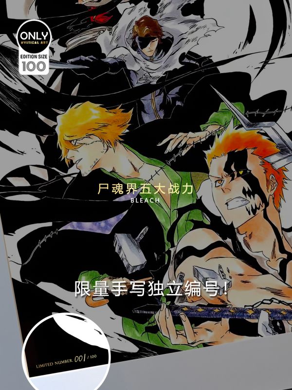 【框畫預購】神秘畫廊 死神屍魂界五大戰力紀念裝飾畫｜死神 GK,GK模型,GK公仔,GK雕像,GK預購,GK現貨,模型,公仔,手辦,神秘畫廊,死神屍魂界五大戰力紀念裝飾畫,死神,SCC,SCC玩具屋,希模型,玩童,七龍珠,火影忍者,海賊王