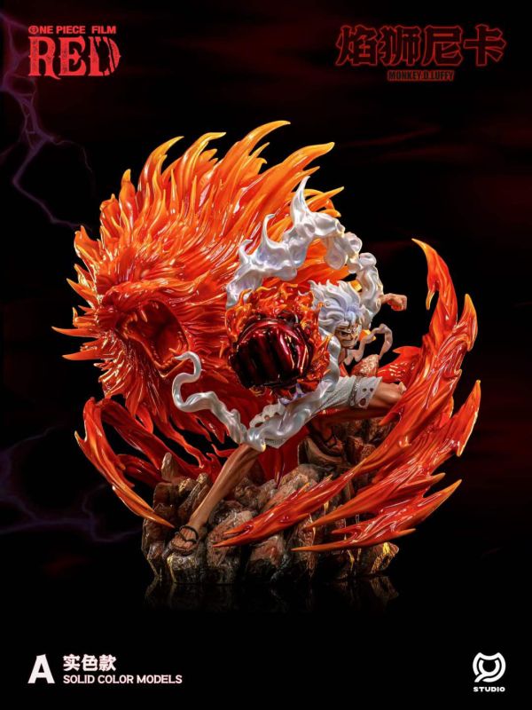 【GK預購】MY 焰獅尼卡｜海賊王 《RED系列》共鳴第一彈 GK,GK模型,GK公仔,GK雕像,GK預購,GK現貨,模型,公仔,手辦,MY,焰獅尼卡,海賊王,SCC,SCC玩具屋,希模型,玩童,七龍珠,火影忍者,海賊王