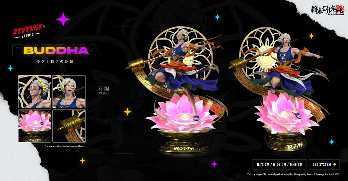 【GK補款】Budha roarts×Revenge 釋迦牟尼｜終末的女武神 GK,GK模型,GK公仔,GK雕像,GK預購,GK現貨,模型,公仔,手辦,Budha roarts×Revenge,釋迦牟尼,終末的女武神,SCC,SCC玩具屋,希模型,玩童,七龍珠,火影忍者,海賊王
