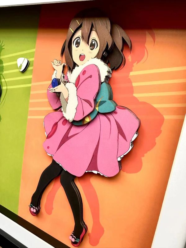 【框畫工作室現貨】凹凸Panda 《K-ON！輕音少女》3D手工紙藝立體畫｜K-ON！輕音少女 GK,GK模型,GK公仔,GK雕像,GK預購,GK現貨,模型,公仔,手辦,凹凸panda,《K-ON！輕音少女》3D手工紙藝立體畫,K-ON！輕音少女,SCC,SCC玩具屋,希模型,玩童,七龍珠,火影忍者,海賊王