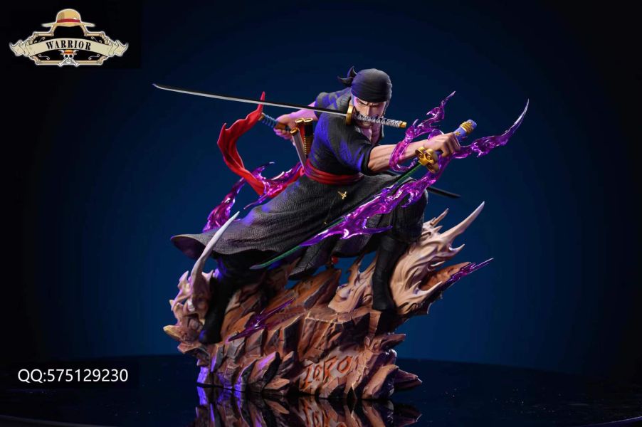 【GK預購】Warrior 三刀流索隆｜海賊王 GK,GK模型,GK公仔,GK雕像,GK預購,GK現貨,模型,公仔,手辦,Warrior,三刀流索隆,海賊王,SCC,SCC玩具屋,希模型,玩童,七龍珠,火影忍者,海賊王