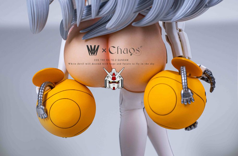 【GK補款】MMS×CHAOS COS RX-78-2 高達娘(可脫） MMS×CHAOS,高達娘(可脫）,完成品,手辦,玩具,模型,海賊王,鬼滅之刃,GK公仔,七龍珠