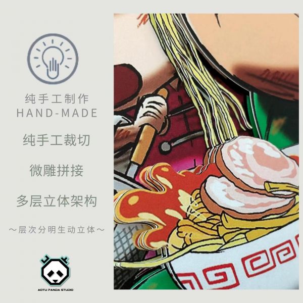 【框畫預購】凹凸Panda 蠟筆小新3D紙藝立體裝飾畫｜蠟筆小新 凹凸Panda,蠟筆小新3D紙藝立體裝飾畫,完成品,手辦,玩具,模型,海賊王,鬼滅之刃,GK公仔,七龍珠