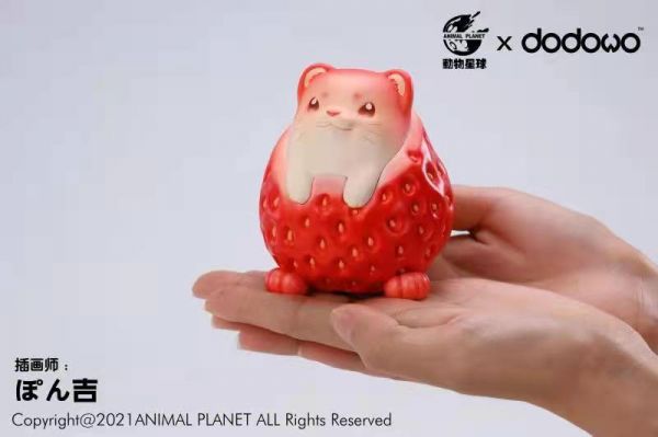 【補款】動物星球X朵朵窩 草莓鼬 動物星球,草莓鼬,完成品,手辦,玩具,模型,海賊王,鬼滅之刃,GK公仔,七龍珠