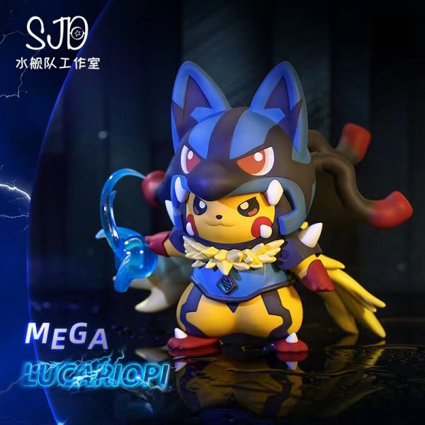 【GK補款】水艦隊 mega路卡利歐皮｜寶可夢 變皮第二彈 GK,GK模型,GK公仔,GK雕像,GK預購,GK現貨,模型,公仔,手辦,水艦隊,mega路卡利歐皮,寶可夢,SCC,SCC玩具屋,希模型,玩童,七龍珠,火影忍者,海賊王