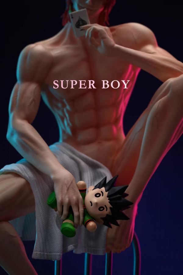 【GK補款】Super boy 出浴美男子西索｜獵人 Super boy,西索,完成品,手辦,玩具,模型,海賊王,鬼滅之刃,GK公仔,七龍珠