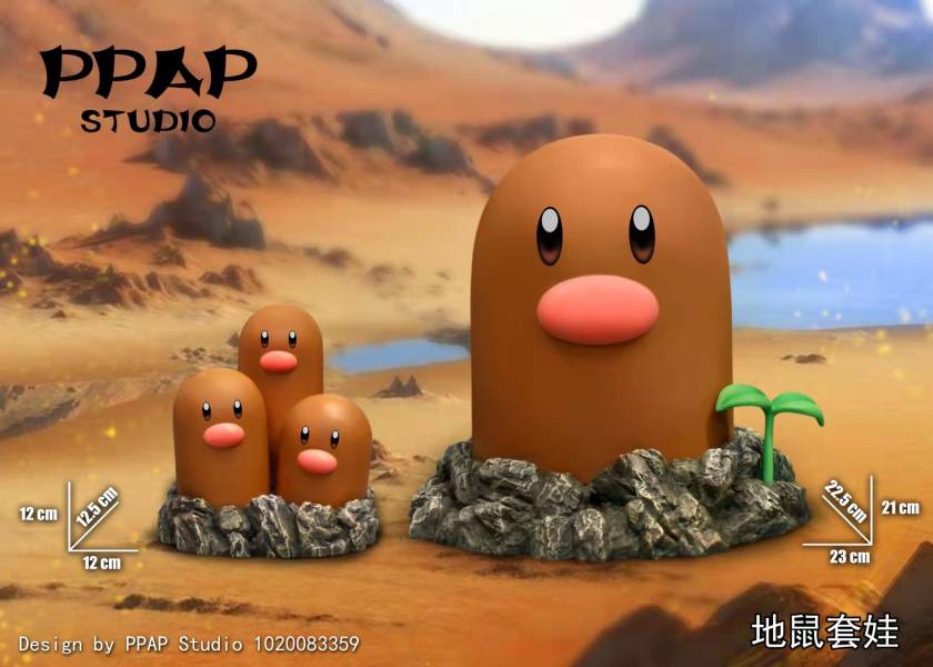 【預購】PPAP 1:1地鼠＆三地鼠 PPAP,1:1地鼠＆三地鼠,完成品,手辦,玩具,模型,海賊王,鬼滅之刃,GK公仔,七龍珠