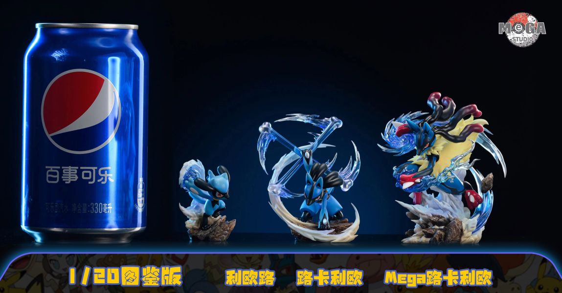 【GK補款】Mega 路卡利歐進化組｜寶可夢 圖鑑私車雕像第一彈 GK,GK模型,GK公仔,GK雕像,GK預購,GK現貨,模型,公仔,手辦,Mega,路卡利歐進化組,寶可夢,SCC,SCC玩具屋,希模型,玩童,七龍珠,火影忍者,海賊王