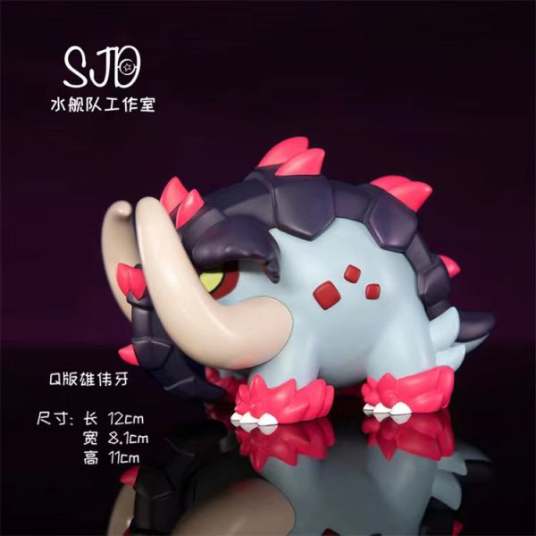 【GK預購】水艦隊 Q版雄偉牙｜寶可夢 GK,GK模型,GK公仔,GK雕像,GK預購,GK現貨,模型,公仔,手辦,水艦隊,Q版雄偉牙,寶可夢,SCC,SCC玩具屋,希模型,玩童,七龍珠,火影忍者,海賊王