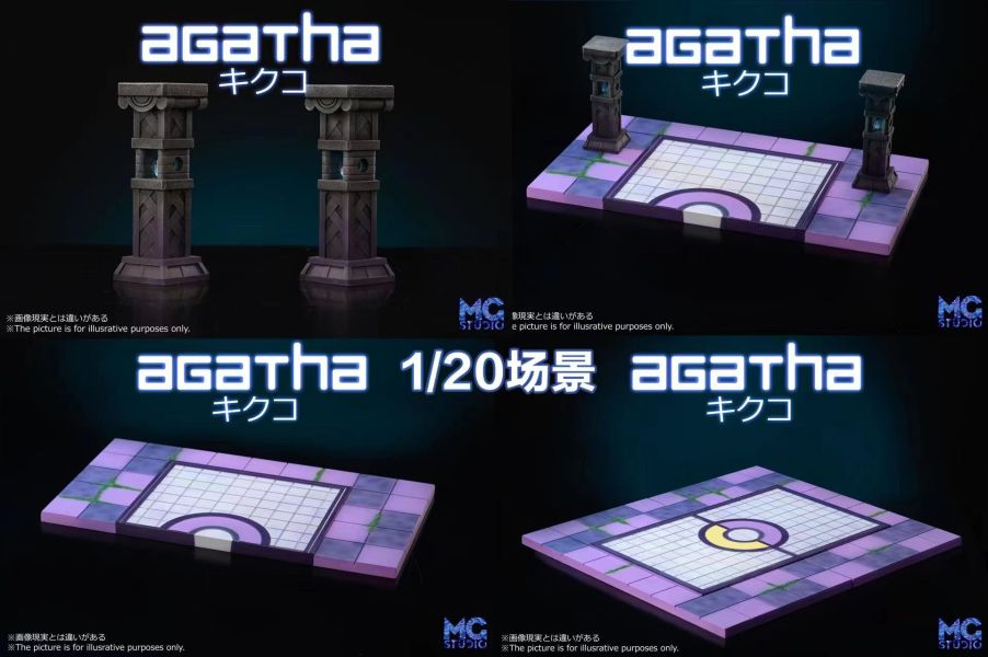 【GK補款】MG 菊子&耿鬼&幽靈系場景｜寶可夢 四天王第二彈 GK,GK模型,GK公仔,GK雕像,GK預購,GK現貨,模型,公仔,手辦,MG,菊子&耿鬼&幽靈系場景,寶可夢,SCC,SCC玩具屋,希模型,玩童,七龍珠,火影忍者,海賊王