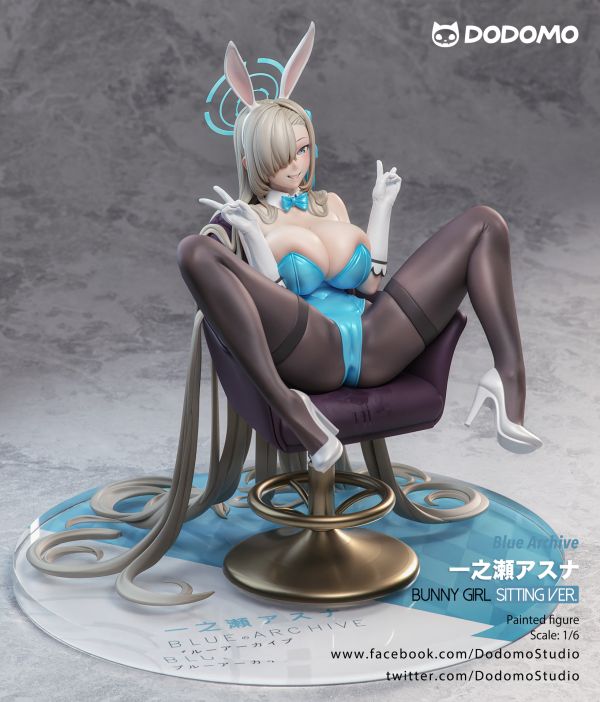 【GK預購】Dodomo 究極兔女郎 明日奈 （坐姿版）｜蔚藍檔案 GK,GK模型,GK公仔,GK雕像,GK預購,GK現貨,模型,公仔,手辦,Dodomo,究極兔女郎 明日奈 （坐姿版）,蔚藍檔案,SCC,SCC玩具屋,希模型,玩童,七龍珠,火影忍者,海賊王