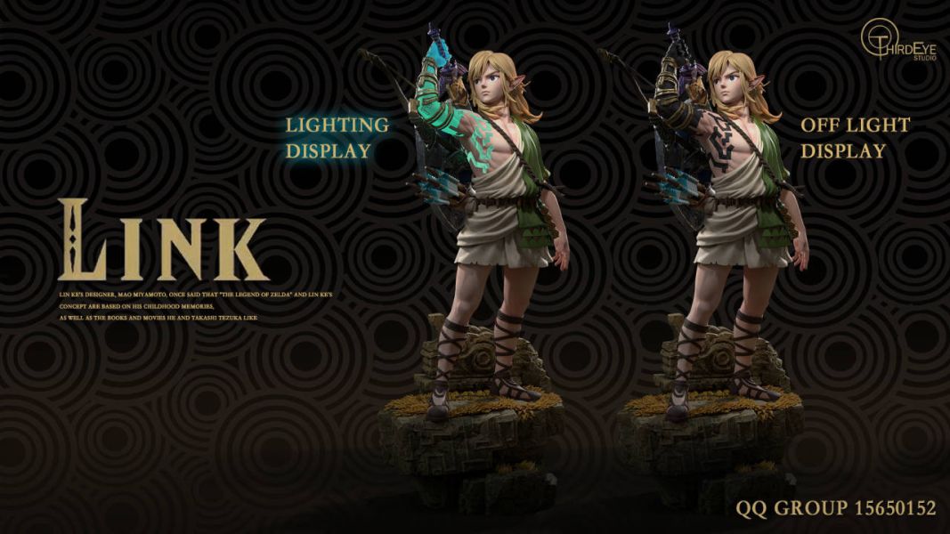 【GK預購】Third Eye 林克｜薩爾達傳說 GK,GK模型,GK公仔,GK雕像,GK預購,GK現貨,模型,公仔,手辦,Third Eye,林克,薩爾達傳說,SCC,SCC玩具屋,希模型,玩童,七龍珠,火影忍者,海賊王