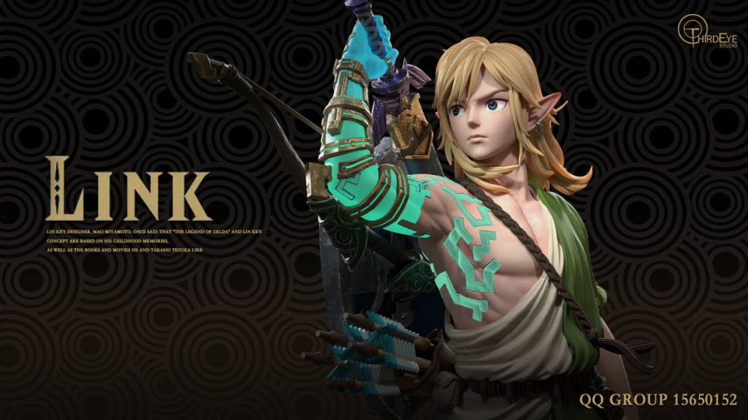 【GK預購】Third Eye 林克｜薩爾達傳說 GK,GK模型,GK公仔,GK雕像,GK預購,GK現貨,模型,公仔,手辦,Third Eye,林克,薩爾達傳說,SCC,SCC玩具屋,希模型,玩童,七龍珠,火影忍者,海賊王