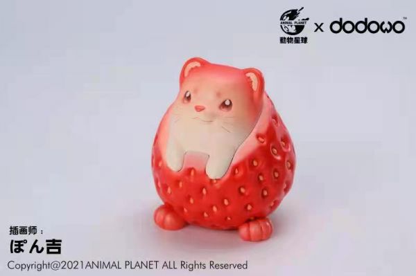 【補款】動物星球X朵朵窩 草莓鼬 動物星球,草莓鼬,完成品,手辦,玩具,模型,海賊王,鬼滅之刃,GK公仔,七龍珠