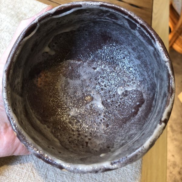 《龜甲融雪》｜龍山作・多層掛釉志野碗 志野, 美濃燒, 龍山, 志野茶碗, 火雪之碗, 柴燒, 手作茶碗, 日本茶道具, 茶碗收藏, 一番茶棧