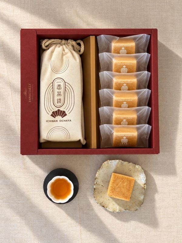 茶香拾光｜紅玉紅茶・鳳梨酥禮盒 