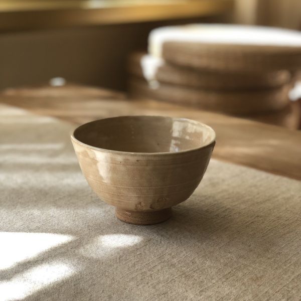 萩燒茶碗 萩燒, Hagi ware, 侘寂, 日本茶碗, 手作茶碗, 茶道具, 茶碗收藏, 自然釉, 一番茶棧