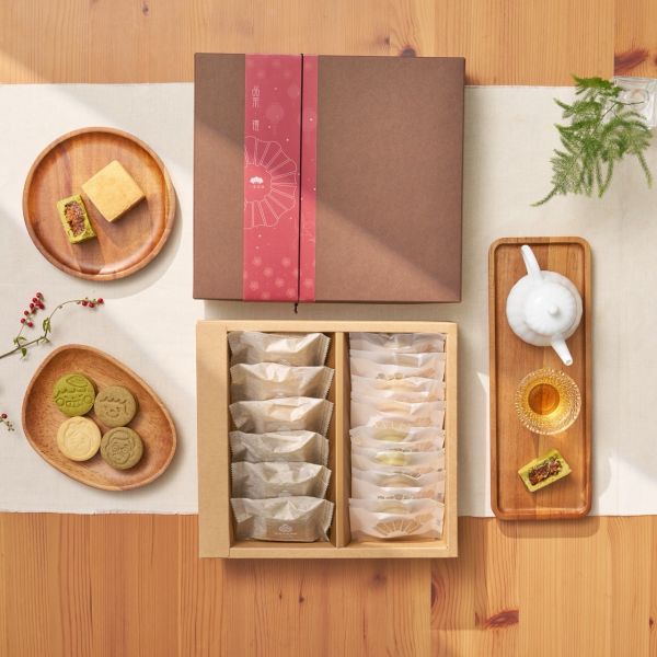 【2026新年禮】臻饌禮盒 原茶鳳梨酥 x Q餅 