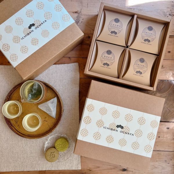 秋月好時光禮盒 茶包與Q餅 