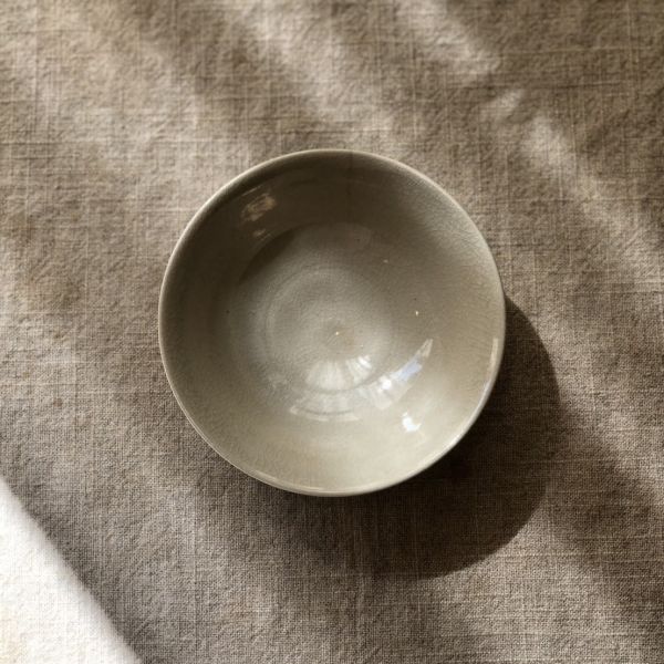 清水燒_三色渦紋茶碗 清水燒, 京燒, 三色渦紋, 信翠七兵衛, 日本茶碗, 手作茶碗, 茶道具, 茶碗收藏, 一番茶棧