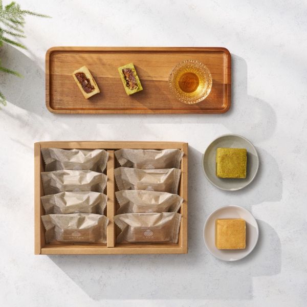 土鳳梨酥 8入禮盒 ·  厚實果纖 酸甜好比例 