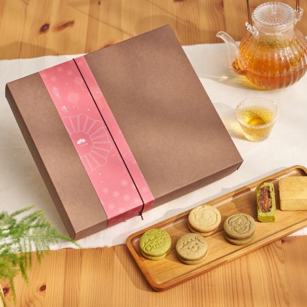【2026新年禮】臻饌禮盒 原茶鳳梨酥 x Q餅 
