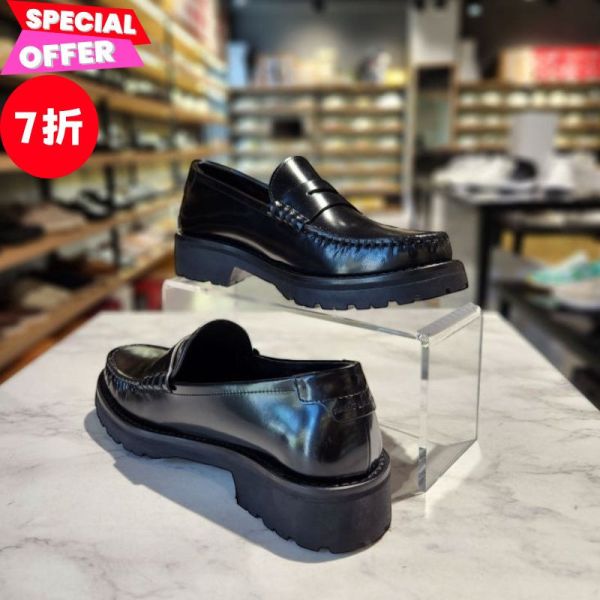 Saint Laurent 716556 YSL 女款 Le Loafer Monogram 鏡面皮革便士樂福鞋  黑色  EU 35/35.5/36.5/37 Saint Laurent樂福鞋,Le Loafer Monogram,YSL粗跟鞋,鏡面皮革樂福鞋,義大利精品女鞋,精品便士鞋推薦,黑色YSL樂福鞋,精品平行輸入,100%真品,限時優惠女鞋