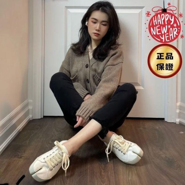 Maison Margiela 女款 Tabi 皮革分趾運動鞋 IT 35/36/36.5/37/37.5/38/38.5/39/40 Maison Margiela, Tabi, 分趾鞋, 女款運動鞋, 前衛設計