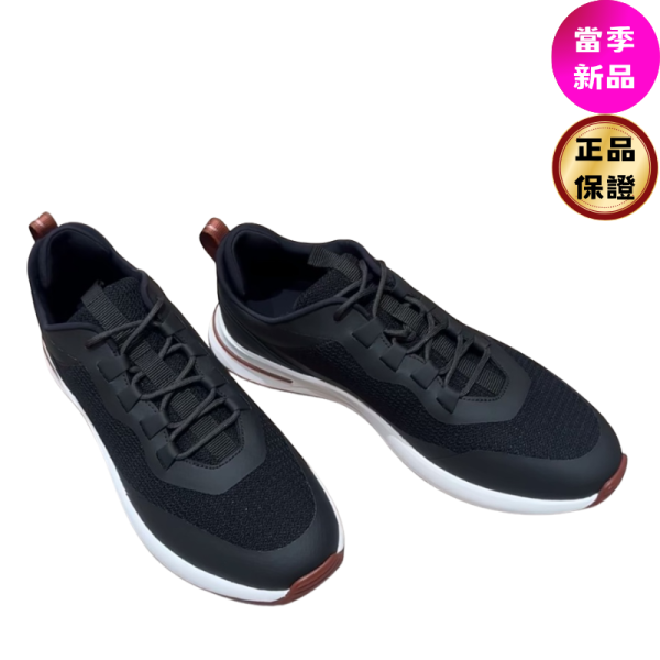 Loro Piana  FAM1718 男款超細纖維 Week-End Walk 運動鞋  黑色  EU39/39.5/40/40.5/41/41.5/42/42.5 Loro Piana, Week-End Walk, 運動鞋, 超細纖維, 3D 技術針織, 納帕皮, 義大利製造, 防滑大底, 實用設計