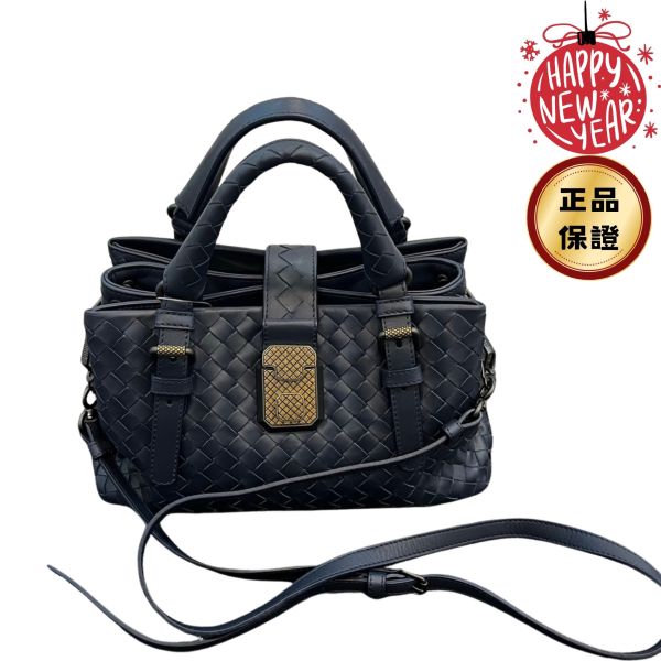 Bottega Veneta 493994 迷你 Roma 編織包  黑色 Bottega Veneta,迷你Roma包,編織包,小牛皮,黑色包,義大利精品,推鎖開合,Intrecciato金屬,台灣精品代購,精品平行輸入