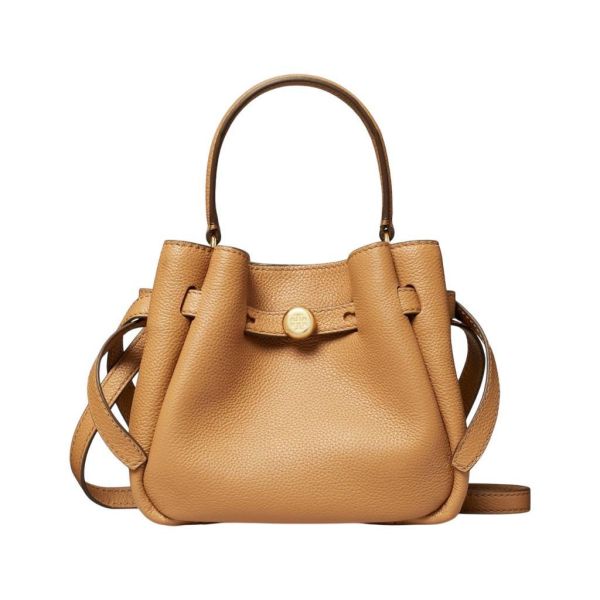 Tory Burch Romy  小牛皮迷你水桶包  提拉米蘇色 Tory Burch,Romy Mini Bucket Bag,迷你水桶包,納帕皮革,提拉米蘇色