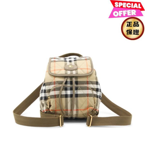 Burberry 81189091 迷你 Horseshoe 雙肩包 沙米色 Burberry 雙肩包,Burberry Horseshoe,沙米色後背包,迷你雙肩包,Burberry 包款