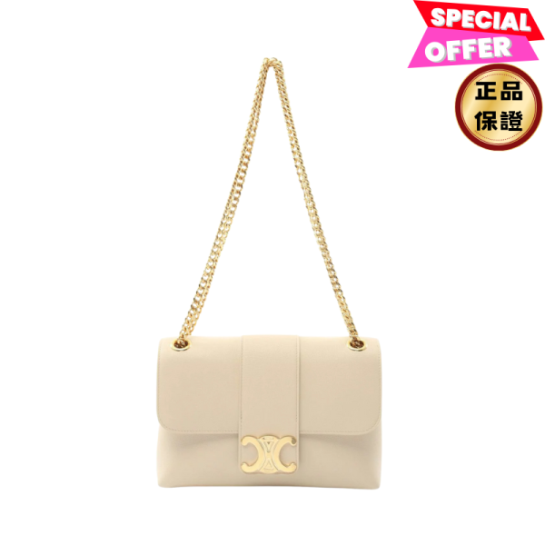Celine 115853 凱旋門柔軟牛皮革中款 Victoire 包  米色 Celine、Victoire、Celine包包價格、Celine包專櫃、Celine包款評價、Celine包包尺寸、Celine專櫃位置、Celine真品鑑定、小牛皮包、鍊帶包、肩背包、精品包款、精品包推薦、中型包款推薦、實用包款推薦、精品包評價、精品包價格、平行輸入、精品平行輸入、100%真品、專櫃真品保證、精品折扣、優惠精品價格、限時優惠、快速配送、台灣精品代購、精品包包哪裡買、精品包專櫃價