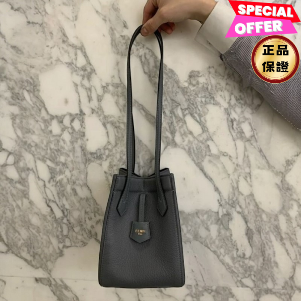 Fendi 8BS083 迷你可變型 Origami 摺紙包  黑色 Fendi, 8BS083, Origami摺紙包, 全紋理皮革, 黑色, 義大利製造, 時尚單品