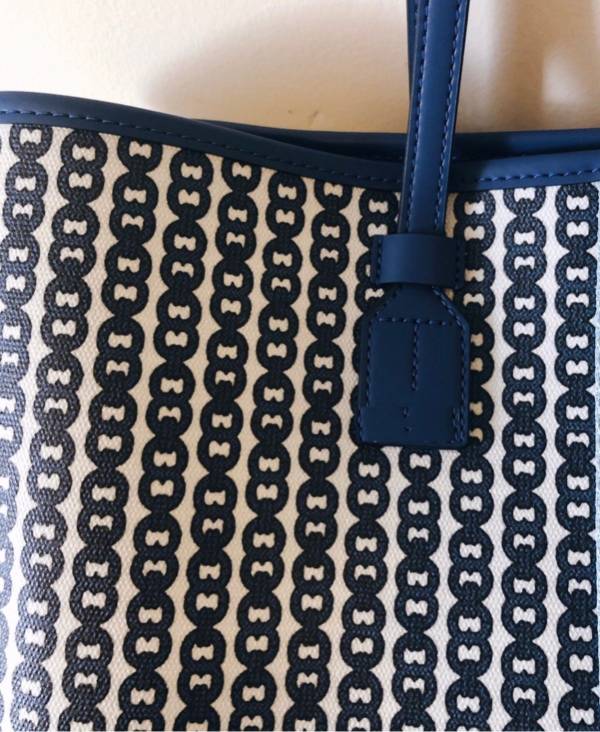 Tory Burch Gemini Link 大款托特包 藍色 