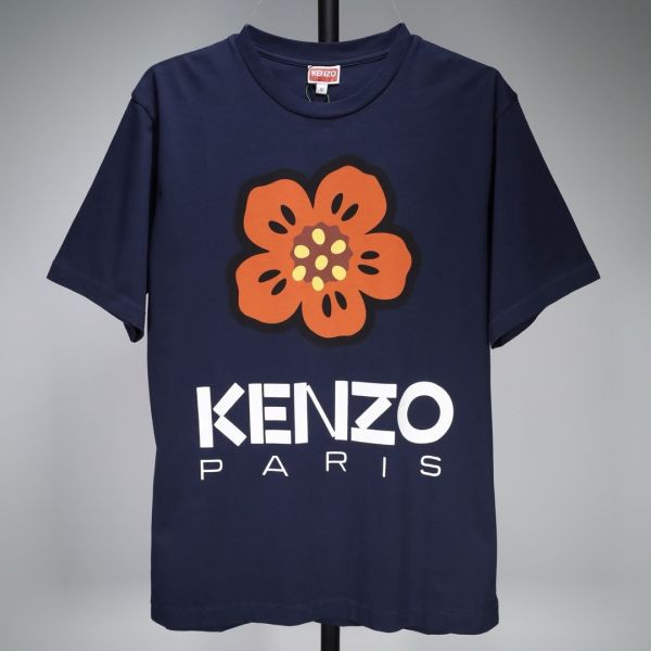 Kenzo 男款 Boke Flower 圓領短袖棉T上衣  S/M/L/XL/XXL  午夜藍 Kenzo 男款 Boke Flower 圓領短袖棉T上衣  S/M/L/XL/XXL  午夜藍