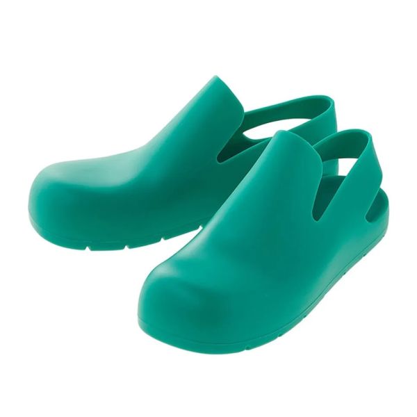 Bottega Venta 661269 女款 Puddle 防水果凍橡膠園丁鞋  綠色/底高2.5公分  IT40 