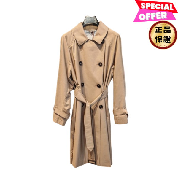 Max Mara The Cube Trench Midi 雙排扣防潑水中長風衣 駝色 DE34/36/38/40 Max Mara, Trench, The Cube, 防潑水風衣, 義大利製造