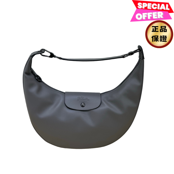 Longchamp10338 Le pliage Xtra 肩背包 斑鳩灰 Longchamp、Le Pliage Xtra、肩背包、牛皮包