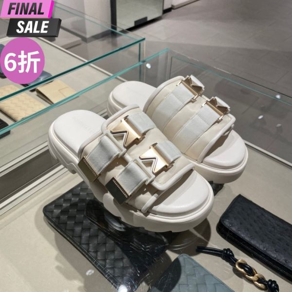 Bottega Veneta 男款 Flesh 軟墊羊皮4.5公分厚底涼拖鞋   象牙白色  IT45 Bottega Veneta、Flesh涼拖鞋、軟墊涼鞋、厚底鞋、象牙白、精品男鞋、平行輸入、精品平行輸入、100%真品、專櫃真品保證、精品折扣、優惠精品價格、限時優惠、快速配送、台灣精品代購