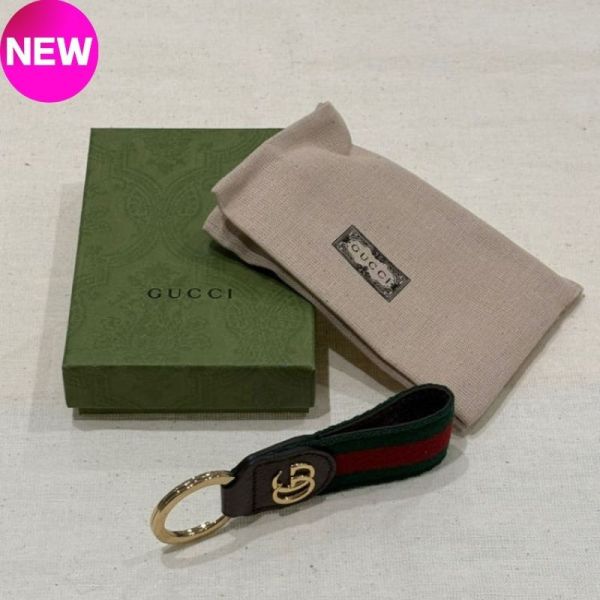 全新真品  Gucci 523161 Ophidia 系列鑰匙扣 Prada、Saffiano、鑰匙圈、皮革吊飾、精品配件、平行輸入、精品平行輸入、100%真品、專櫃真品保證、精品折扣、優惠精品價格、限時優惠、快速配送、台灣精品代購