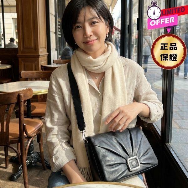 Roger Vivier  Viv' Choc 大款山羊皮革枕頭包 Roger Vivier絨面皮革包, Viv' Choc大號包, 黑色高級手提包, 義大利製精品包, 女性時尚斜背包, 都市優雅包款, Roger Vivier實用包, 高級絨面包推薦