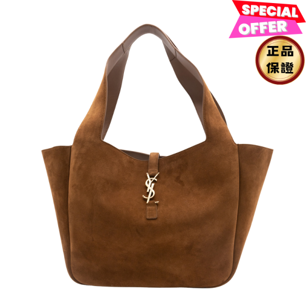Saint Laurent 763435 YSL Le 5 A 7 Bea 麂皮包  焦糖干邑色 Le 5 à 7 手提包, Bea 系列, 麂皮手袋, CARAMEL COGNAC 包, 義大利手工包, 時尚手提包, 實用設計
